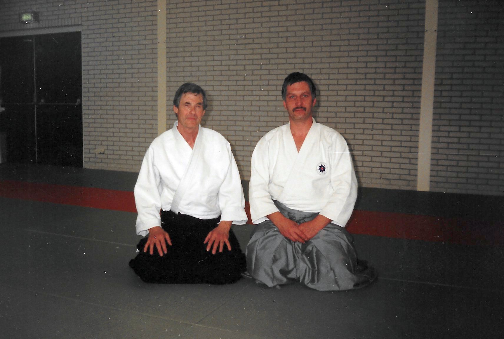 1991 jubileum Bushido dojo > Dick de Wit en Chris van Mourik